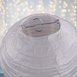 10 White Paper Lanterns 20cm Diameter Chinese Lanterns Paper Decorations