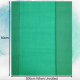 Extra Large Dark Green Crepe Paper Sheets For Flower Crafting & Gift Wrapping 50cmx300cm