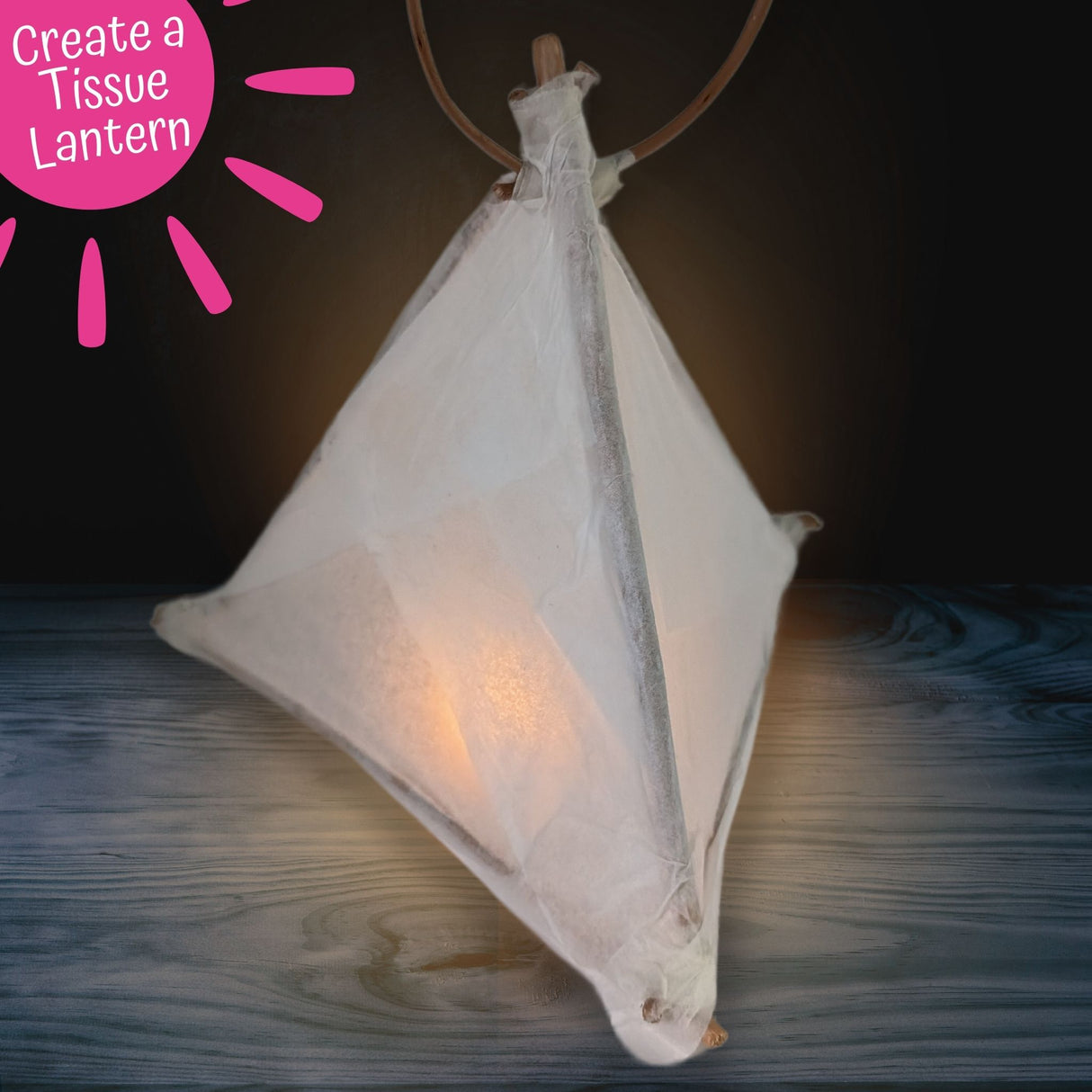 Make Your Own Glow Lantern Kit - Everything you need for a Complete Lantern