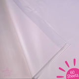 White Wet Strength Tissue Paper 60 Sheets