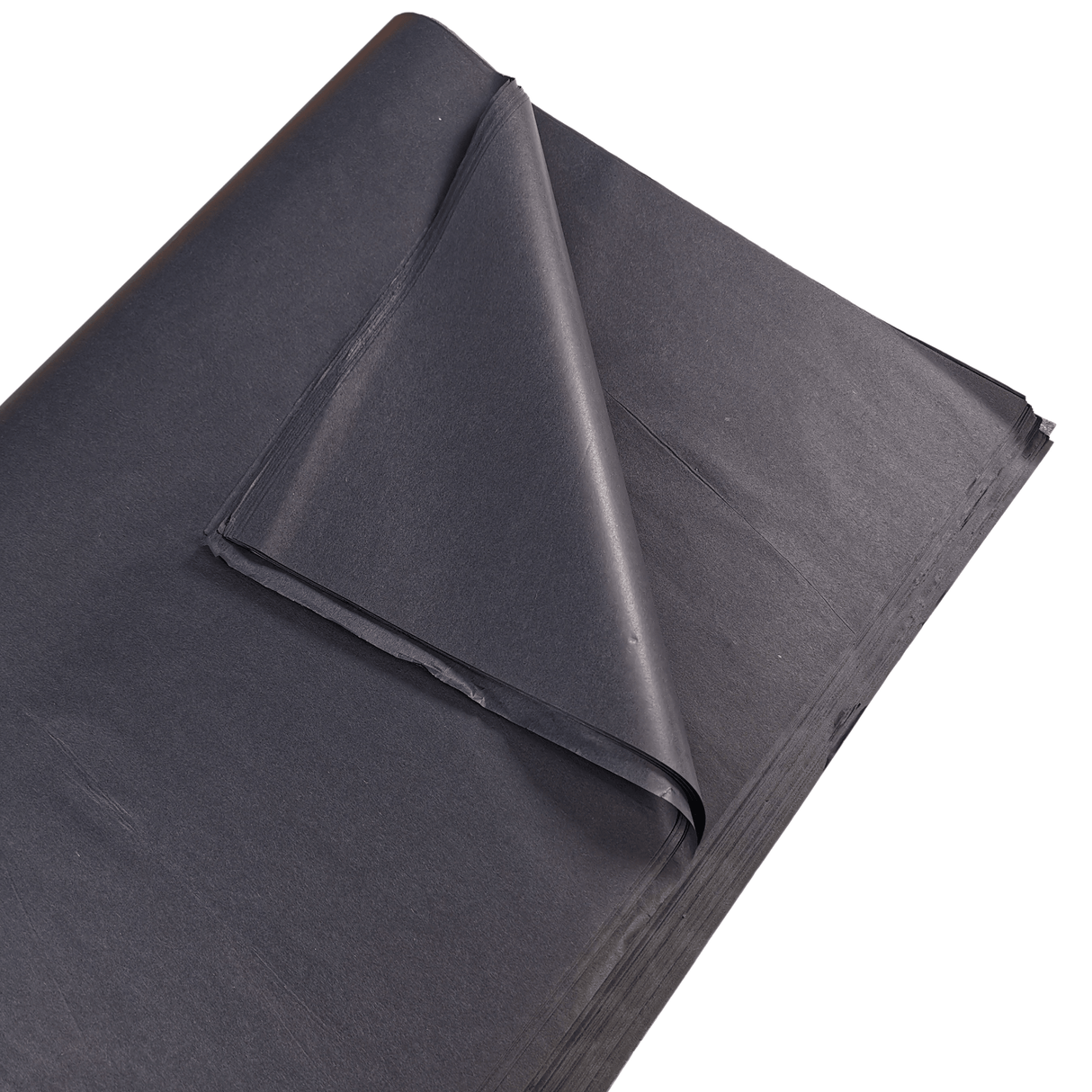 Black Tissue Paper Corner Fold 2
