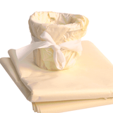 Cream Tissue Wrapped