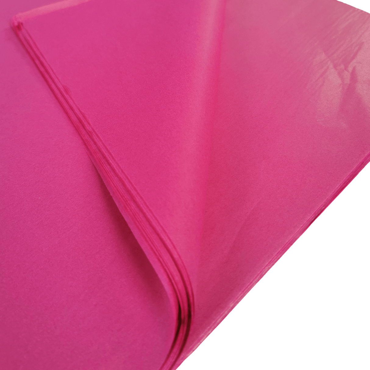 Fuchsia Tissue Corner Fold 1