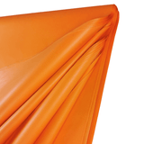 Orange Tissue Paper Fancy Fold 1