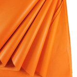 Orange Tissue Paper Fancy Fold 2