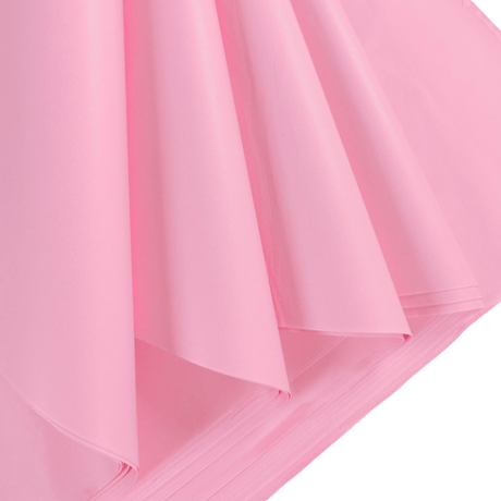 Pink Tissue Paper Folds 2