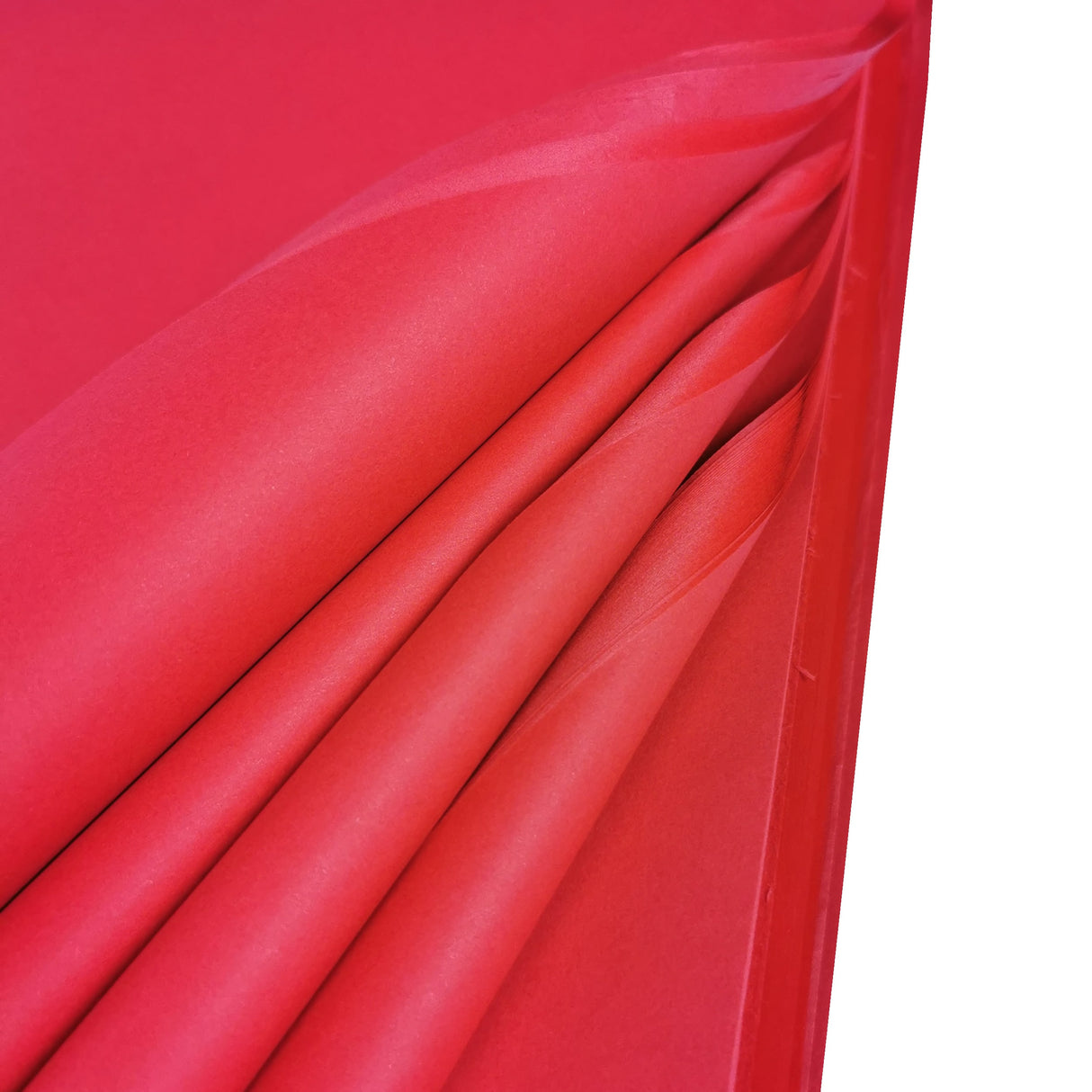 Red Tissue Paper Fancy Fold 2