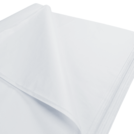 White Tissue Paper Corner Fold 1