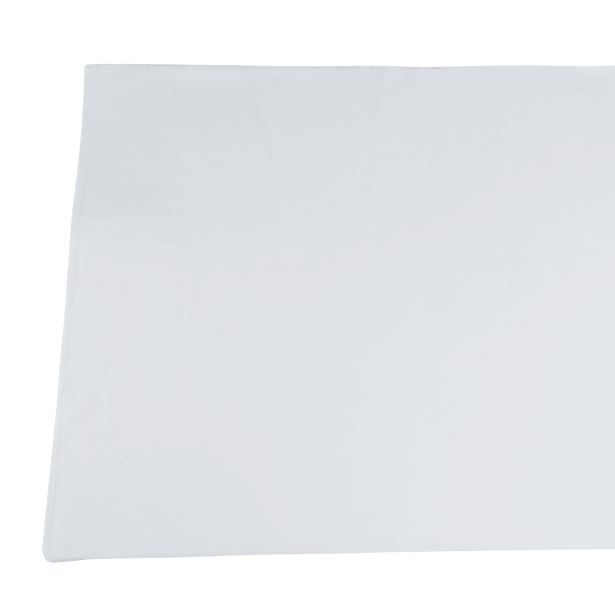 White Tissue Paper Flat 1