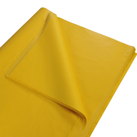 Yellow Tissue Corner Fold 1